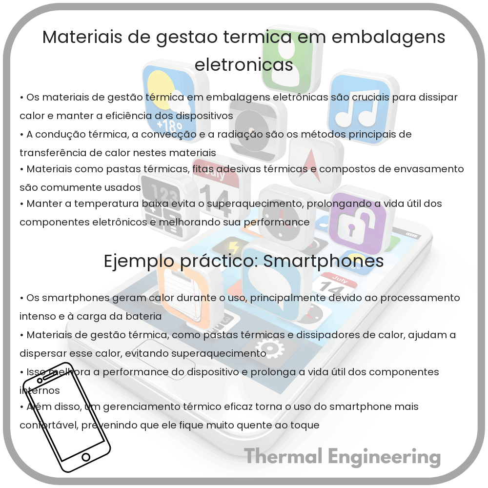 Materiais de Gestão Térmica em Embalagens Eletrônicas