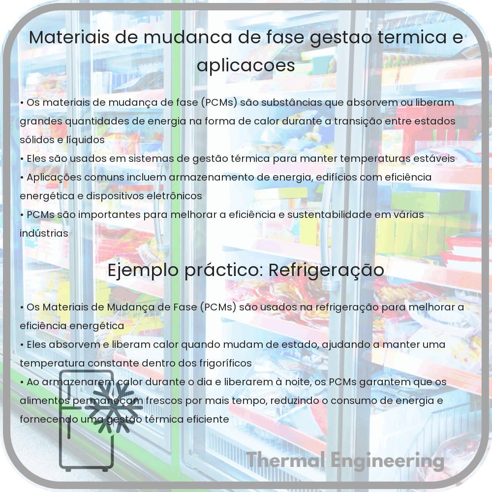 Materiais de Mudança de Fase | Gestão Térmica e Aplicações