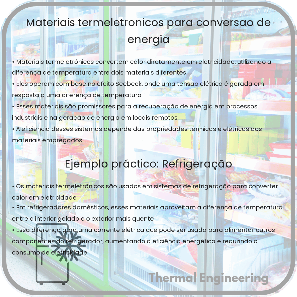Materiais Termeletrônicos para Conversão de Energia