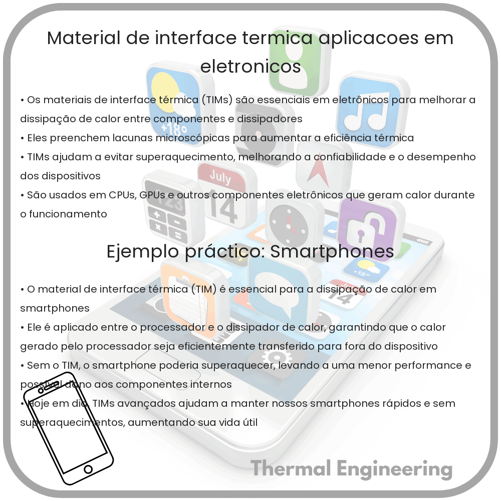 Material de Interface Térmica | Aplicações em Eletrônicos