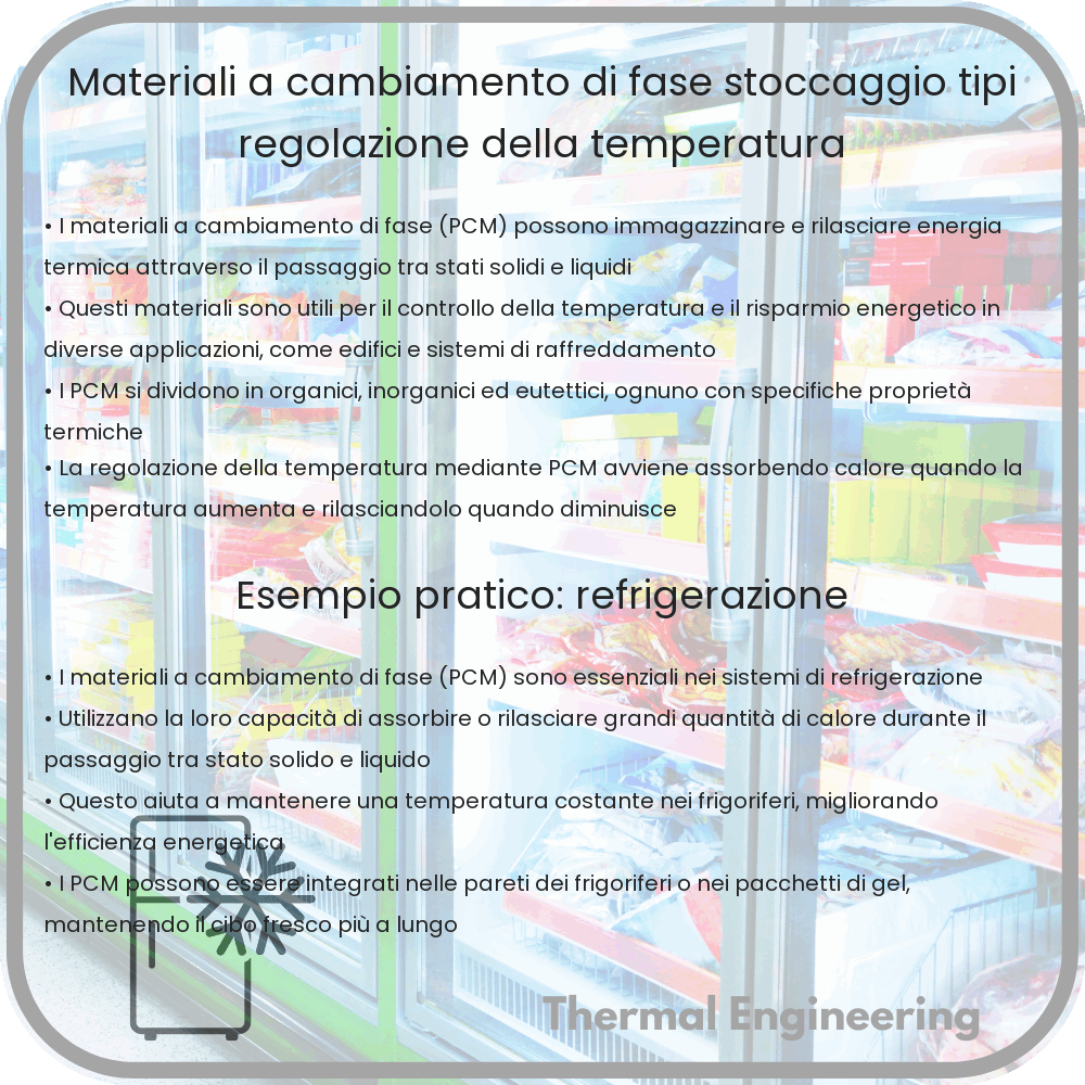 Materiali a Cambiamento di Fase | Stoccaggio, Tipi, Regolazione della Temperatura