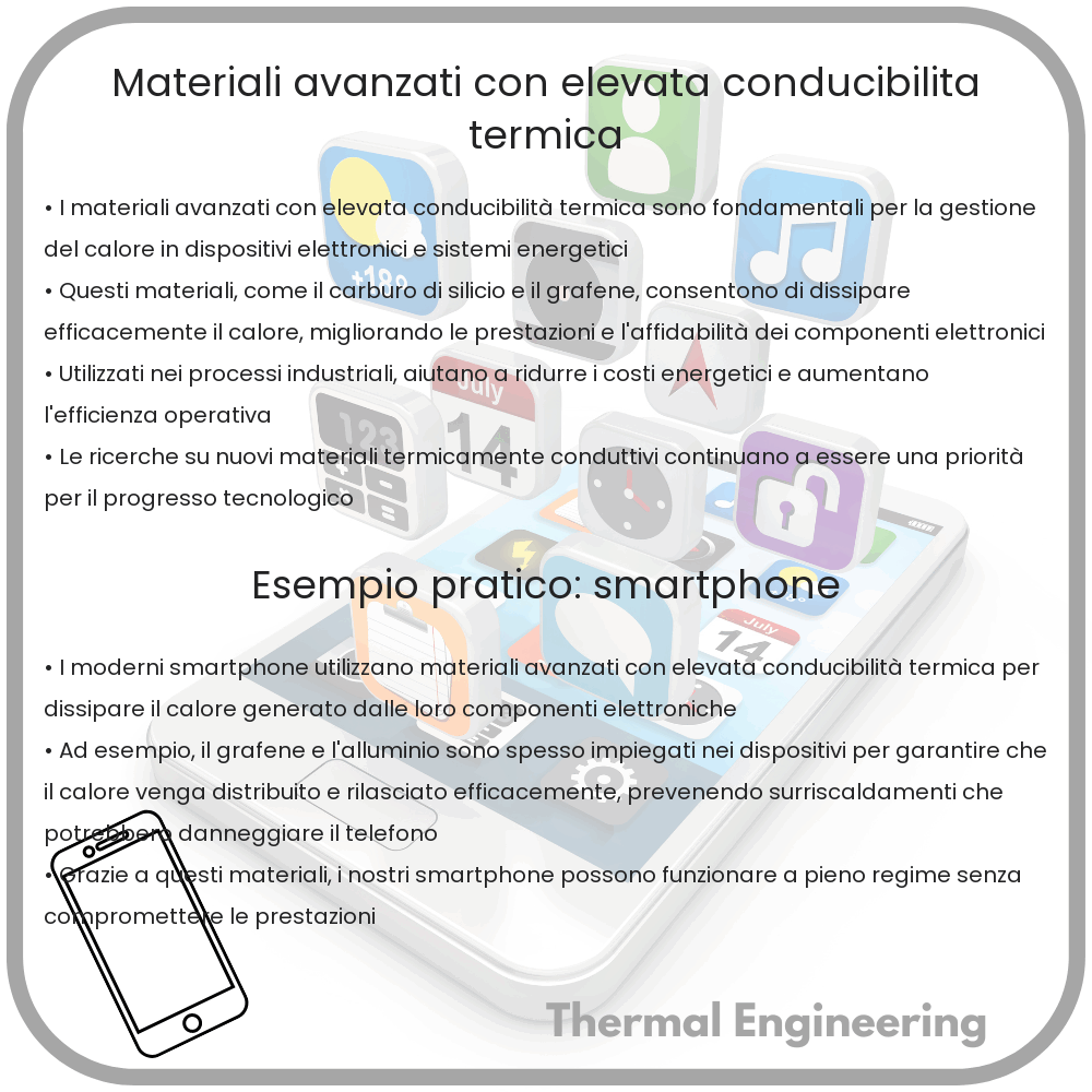 Materiali avanzati con elevata conducibilità termica