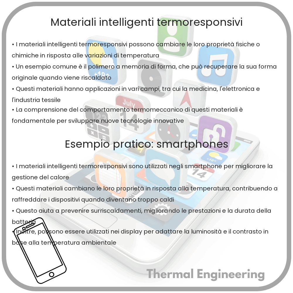 Materiali intelligenti termoresponsivi
