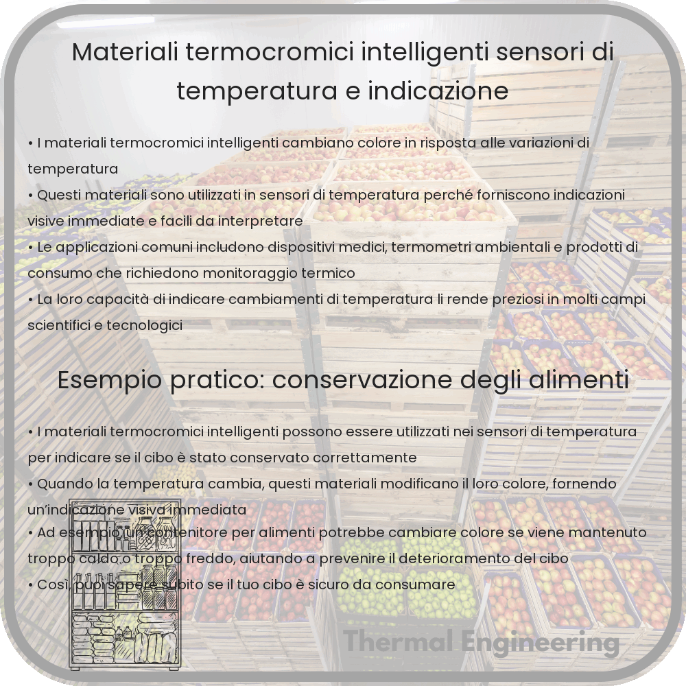 Materiali Termocromici Intelligenti | Sensori di Temperatura e Indicazione