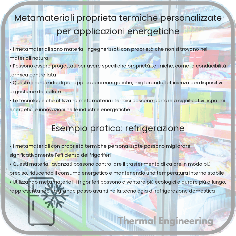 Metamateriali | Proprietà Termiche Personalizzate per Applicazioni Energetiche