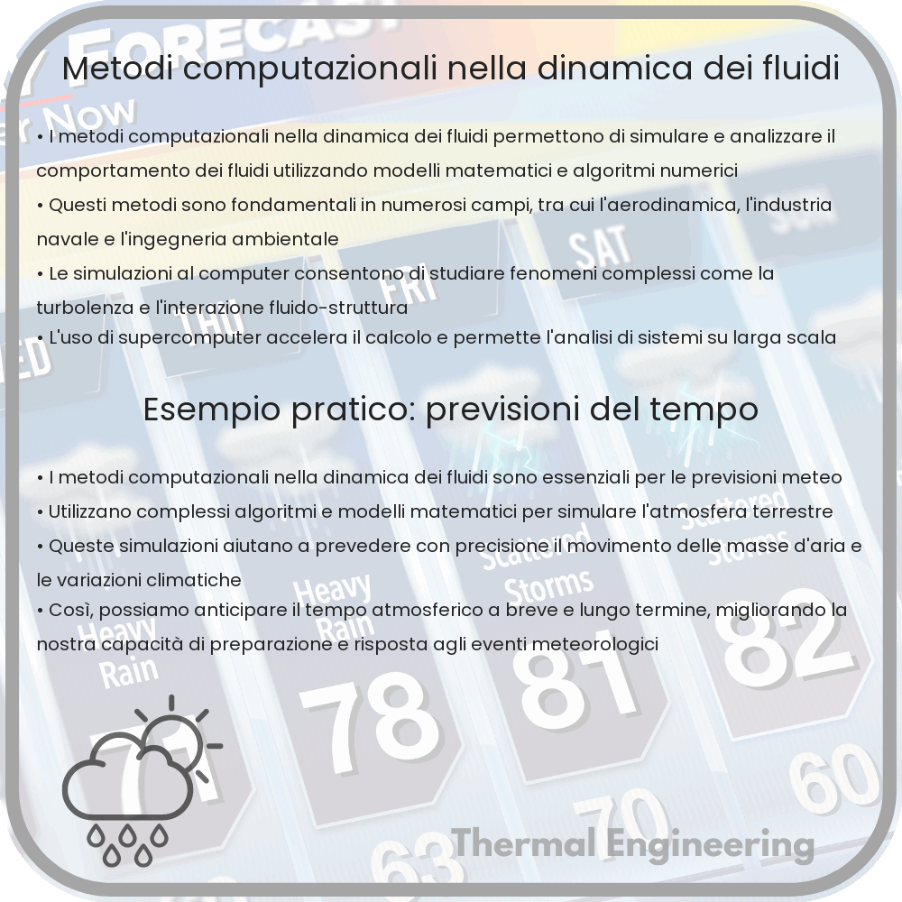 Metodi computazionali nella dinamica dei fluidi