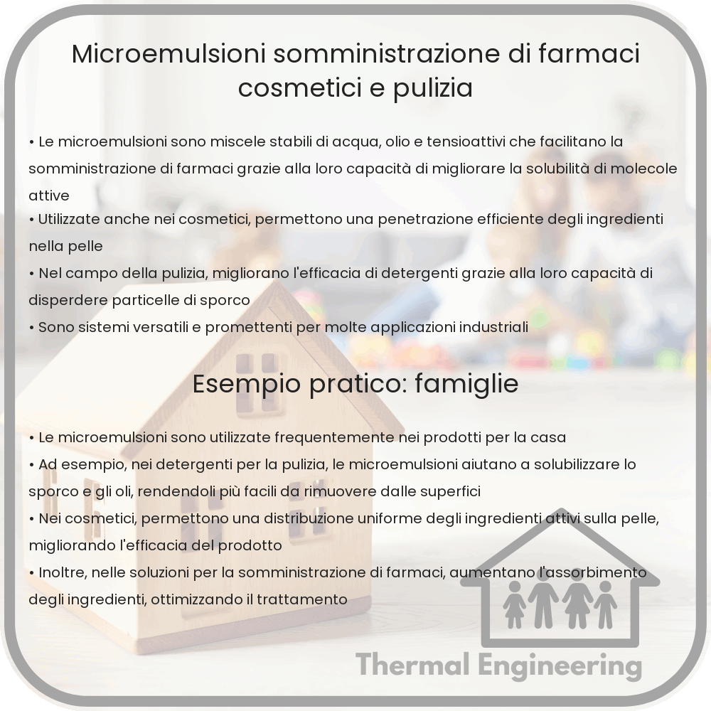 Microemulsioni | Somministrazione di Farmaci, Cosmetici e Pulizia