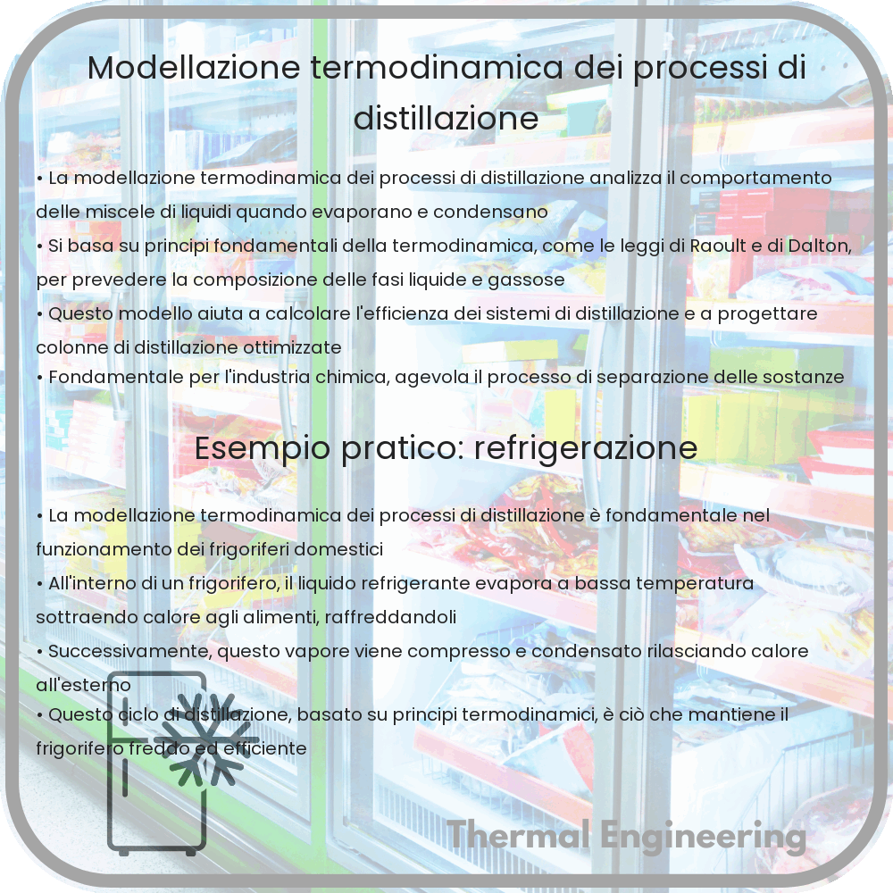 Modellazione termodinamica dei processi di distillazione