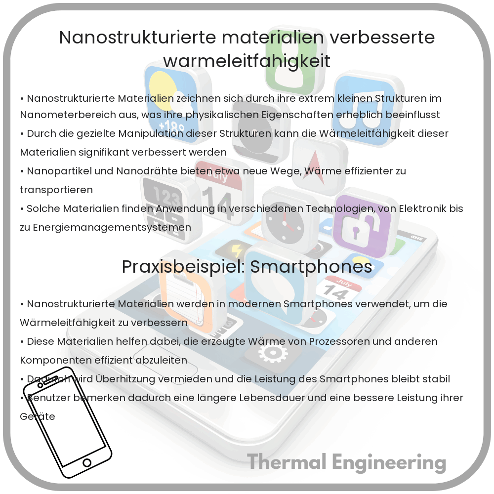 Nanostrukturierte Materialien | Verbesserte Wärmeleitfähigkeit