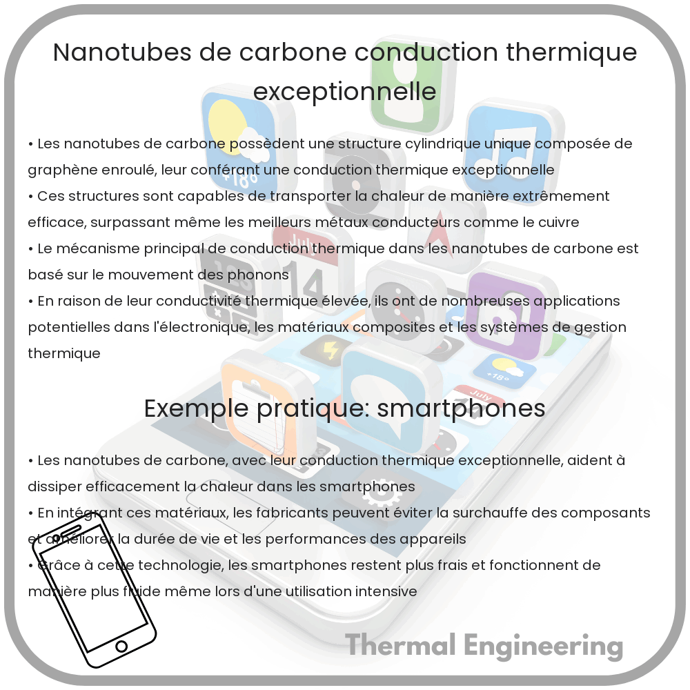 Nanotubes de Carbone | Conduction Thermique Exceptionnelle