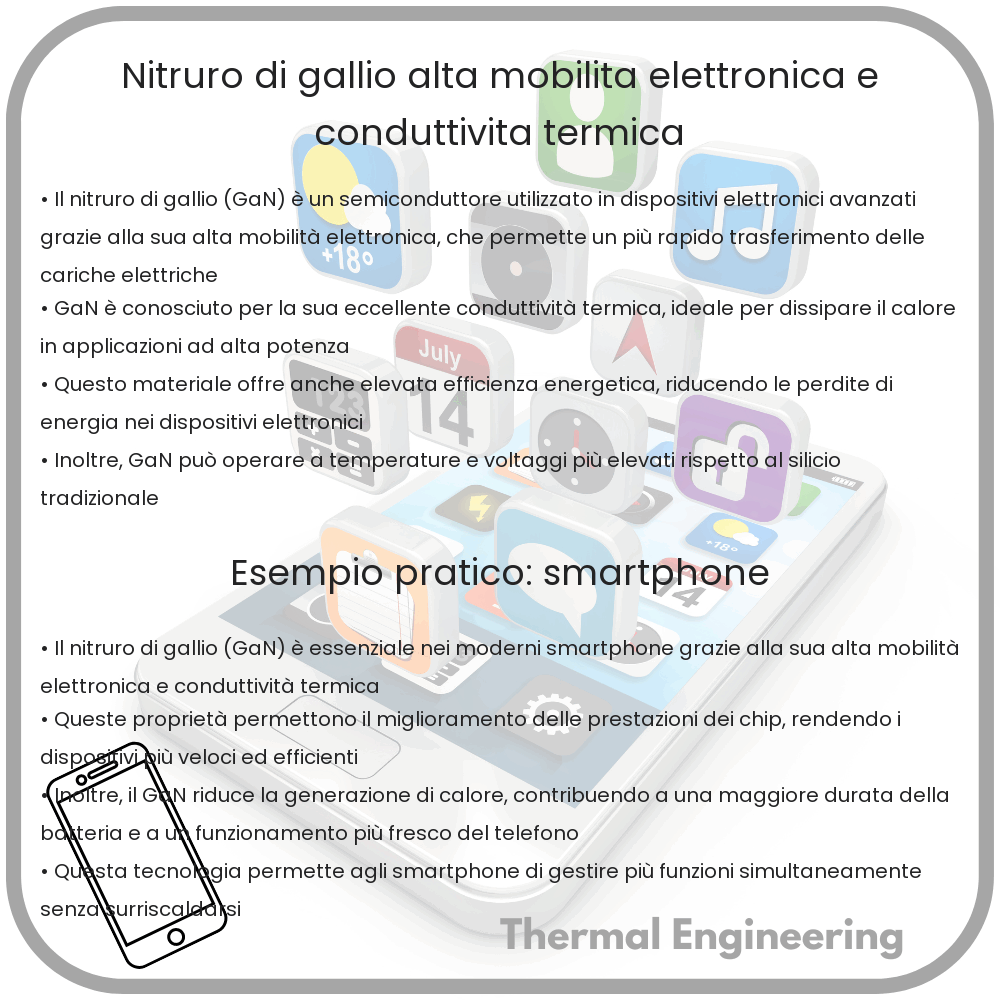 Nitruro di Gallio | Alta Mobilità Elettronica e Conduttività Termica