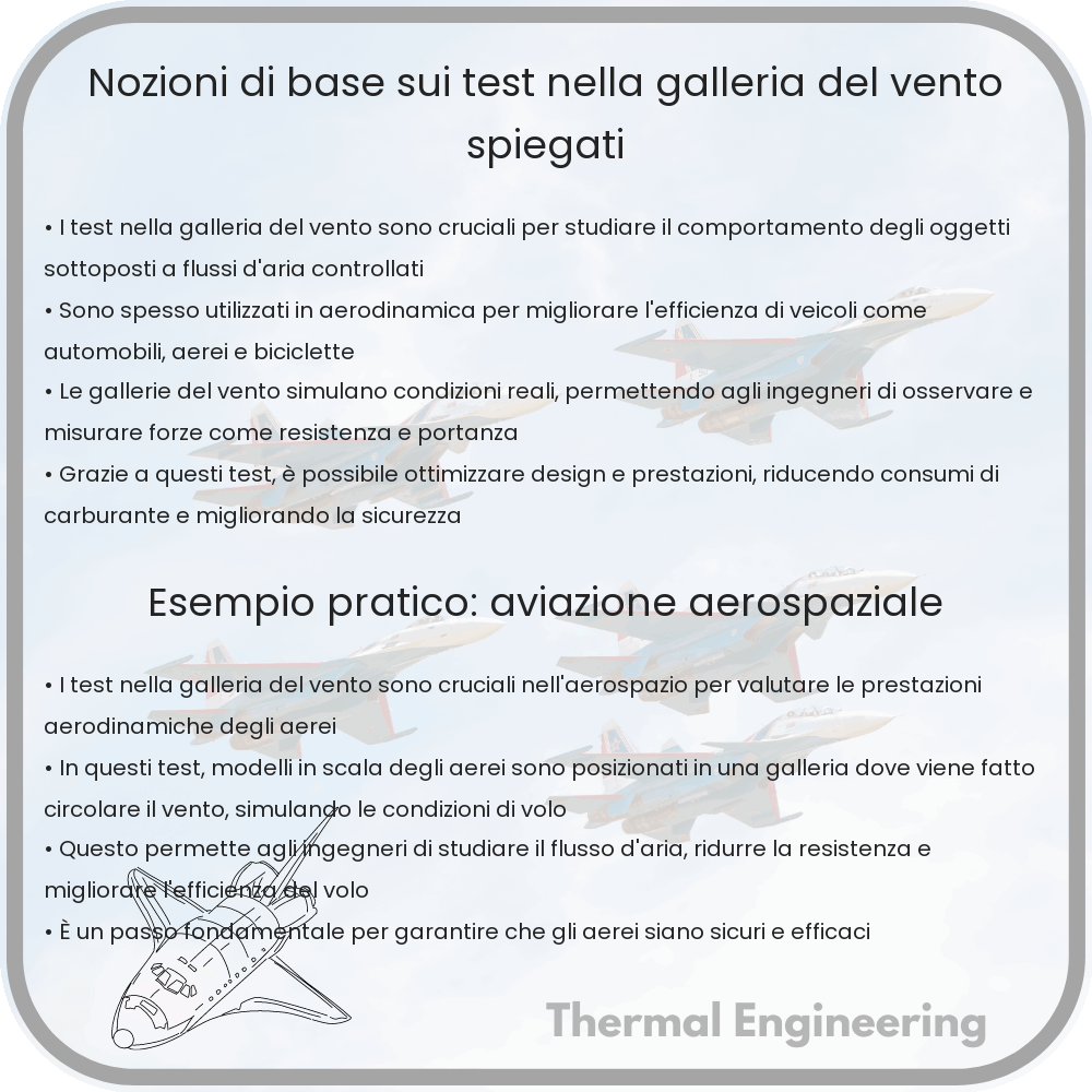 Nozioni di Base sui Test nella Galleria del Vento Spiegati