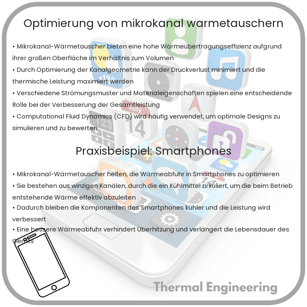 Optimierung von Mikrokanal-Wärmetauschern