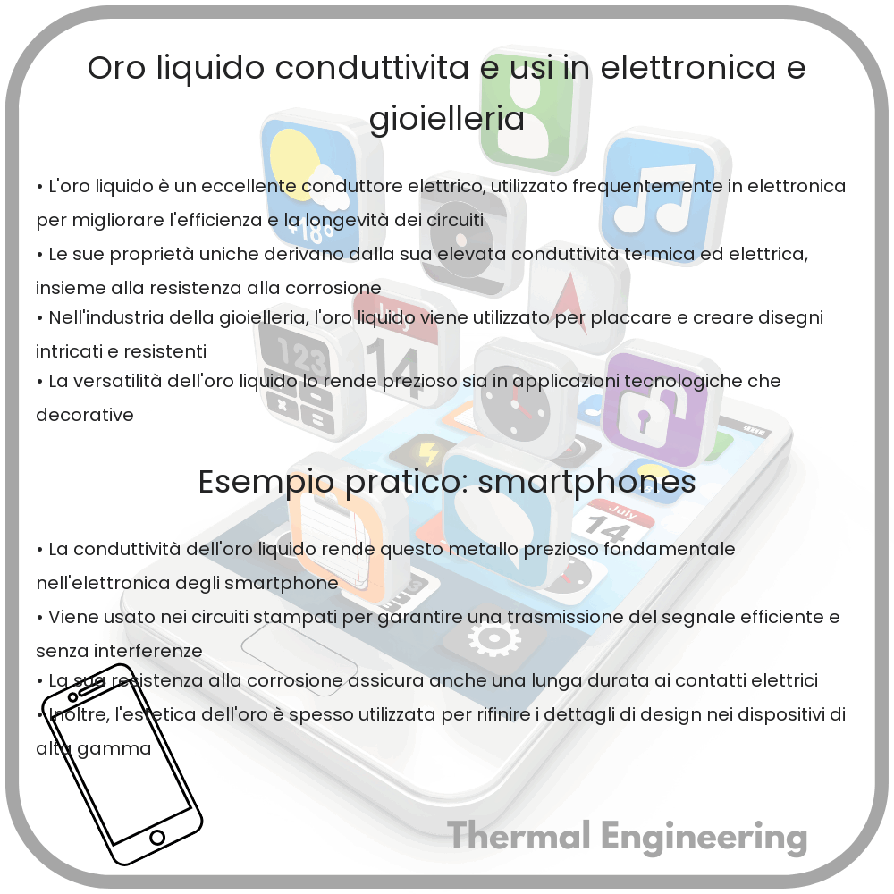 Oro Liquido: Conduttività e Usi in Elettronica e Gioielleria