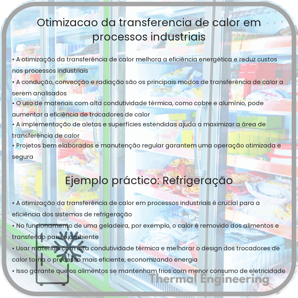 Otimização da Transferência de Calor em Processos Industriais