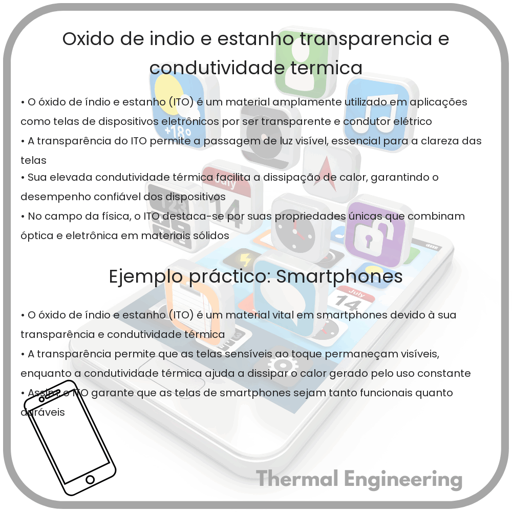 Óxido de Índio e Estanho | Transparência e Condutividade Térmica