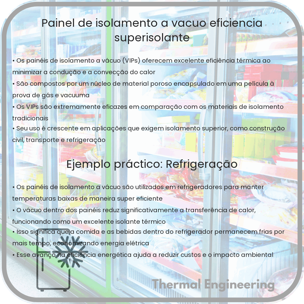Painel de Isolamento a Vácuo | Eficiência Superisolante