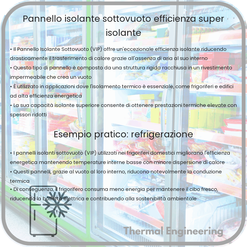 Pannello Isolante Sottovuoto | Efficienza Super Isolante