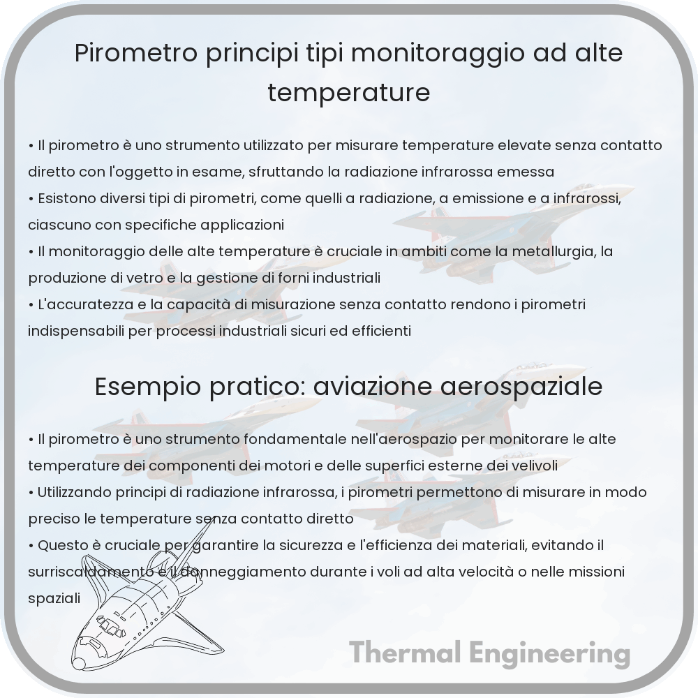 Pirometro | Principi, Tipi, Monitoraggio ad Alte Temperature
