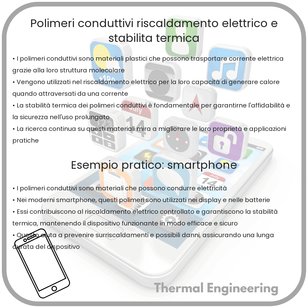 Polimeri Conduttivi | Riscaldamento Elettrico e Stabilità Termica