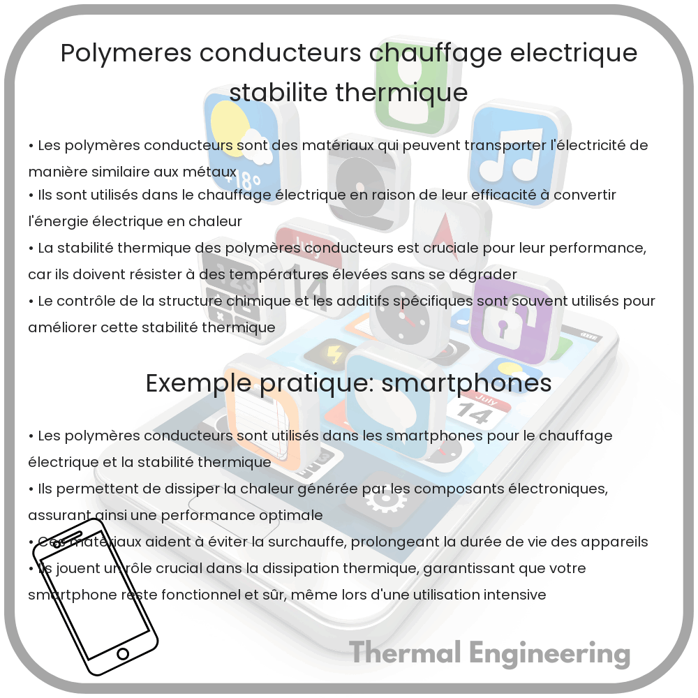 Polymères Conducteurs | Chauffage Électrique, Stabilité Thermique