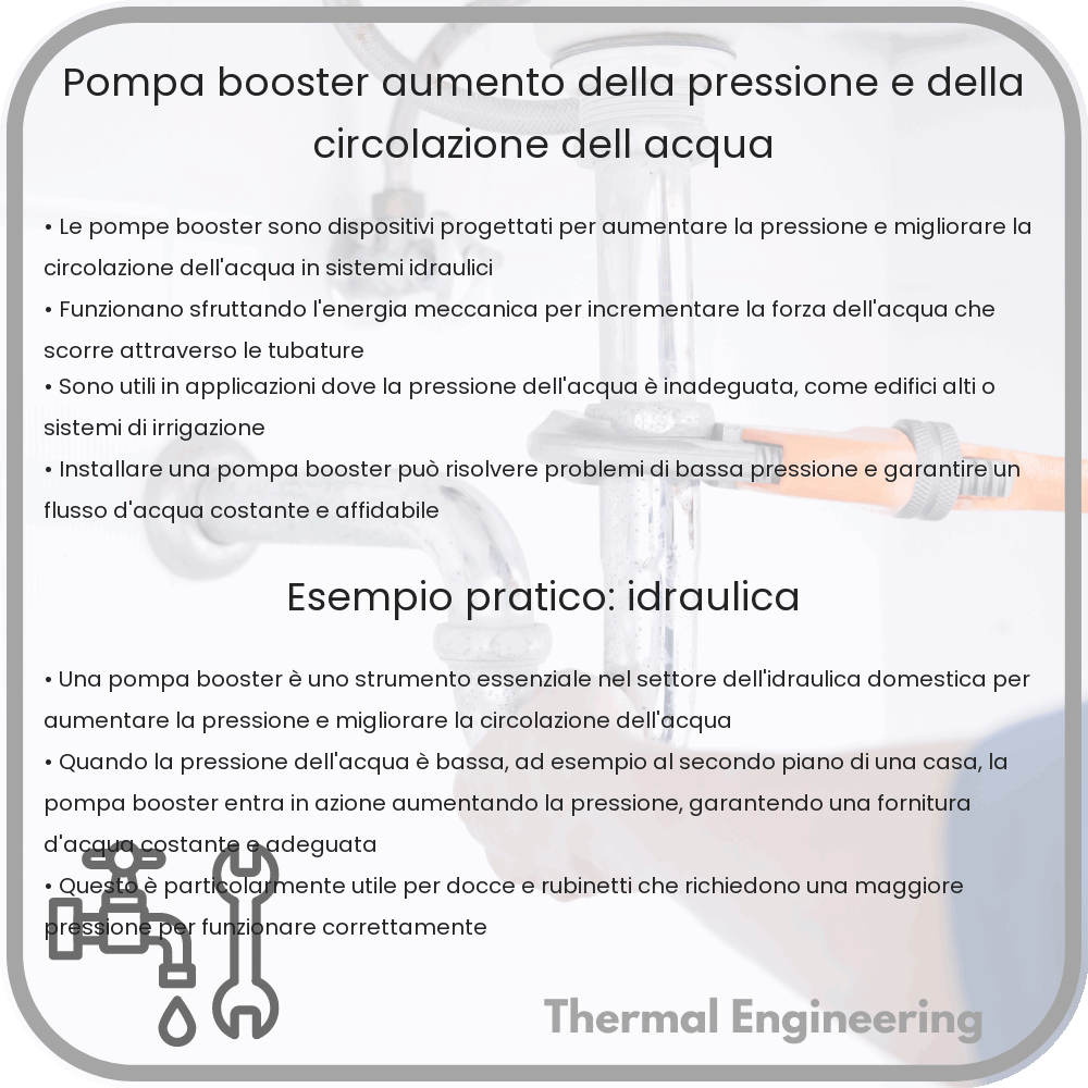 Pompa Booster | Aumento della Pressione e della Circolazione dell'Acqua