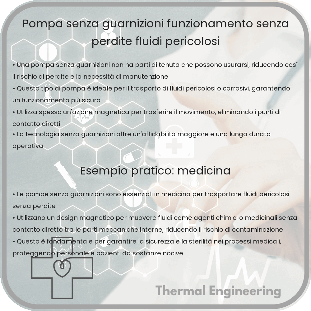 Pompa Senza Guarnizioni | Funzionamento Senza Perdite & Fluidi Pericolosi