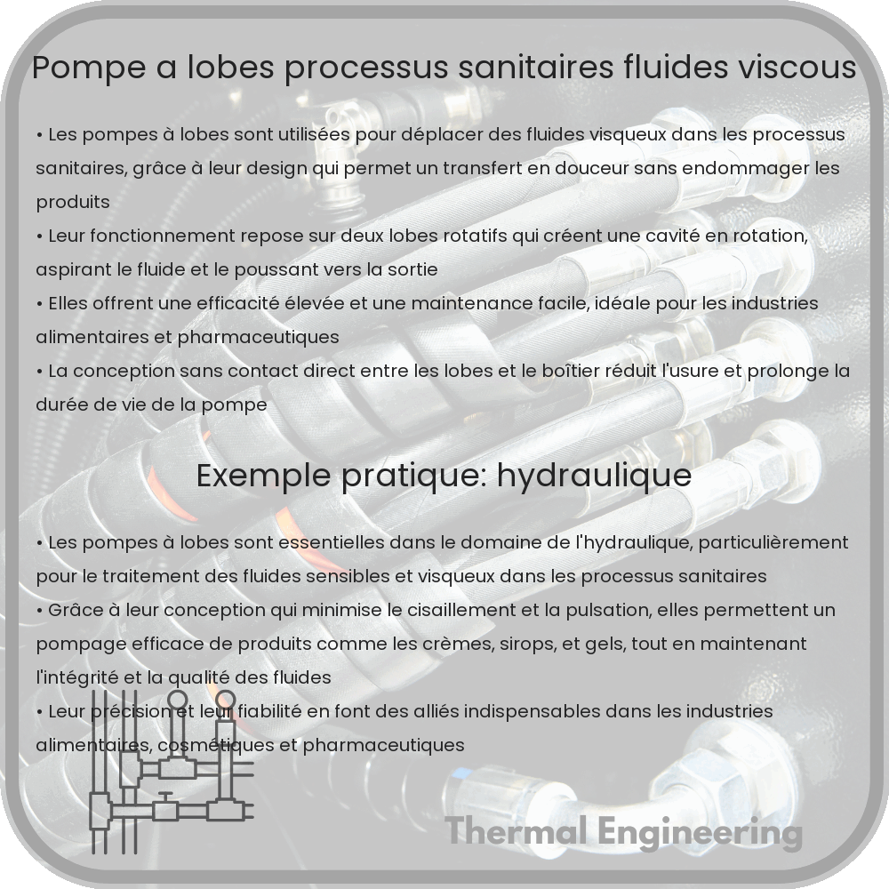 Pompe à Lobes | Processus Sanitaires & Fluides Viscous