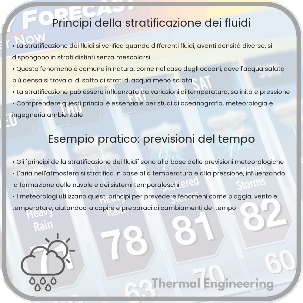 Principi della Stratificazione dei Fluidi
