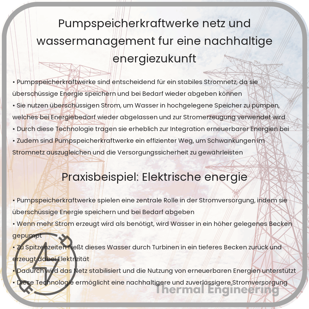 Pumpspeicherkraftwerke: Netz- und Wassermanagement für eine nachhaltige Energiezukunft