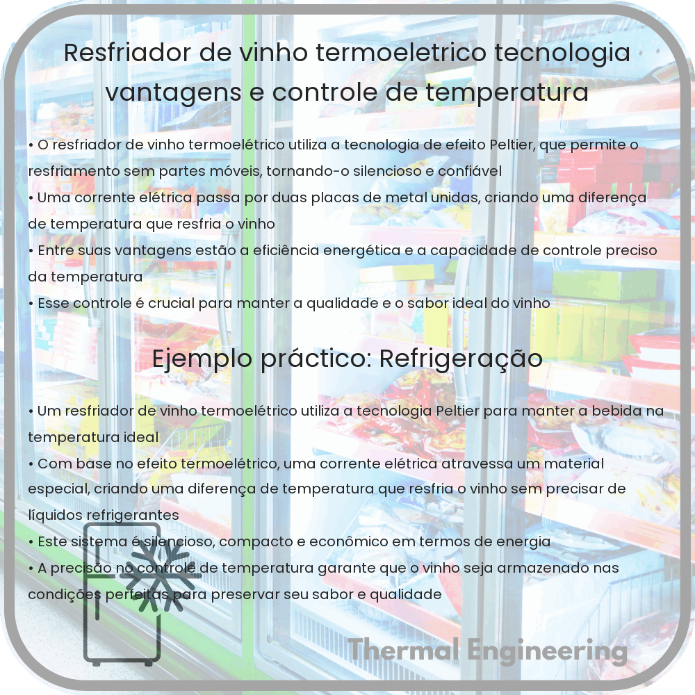 Resfriador de Vinho Termoelétrico: Tecnologia, Vantagens e Controle de Temperatura