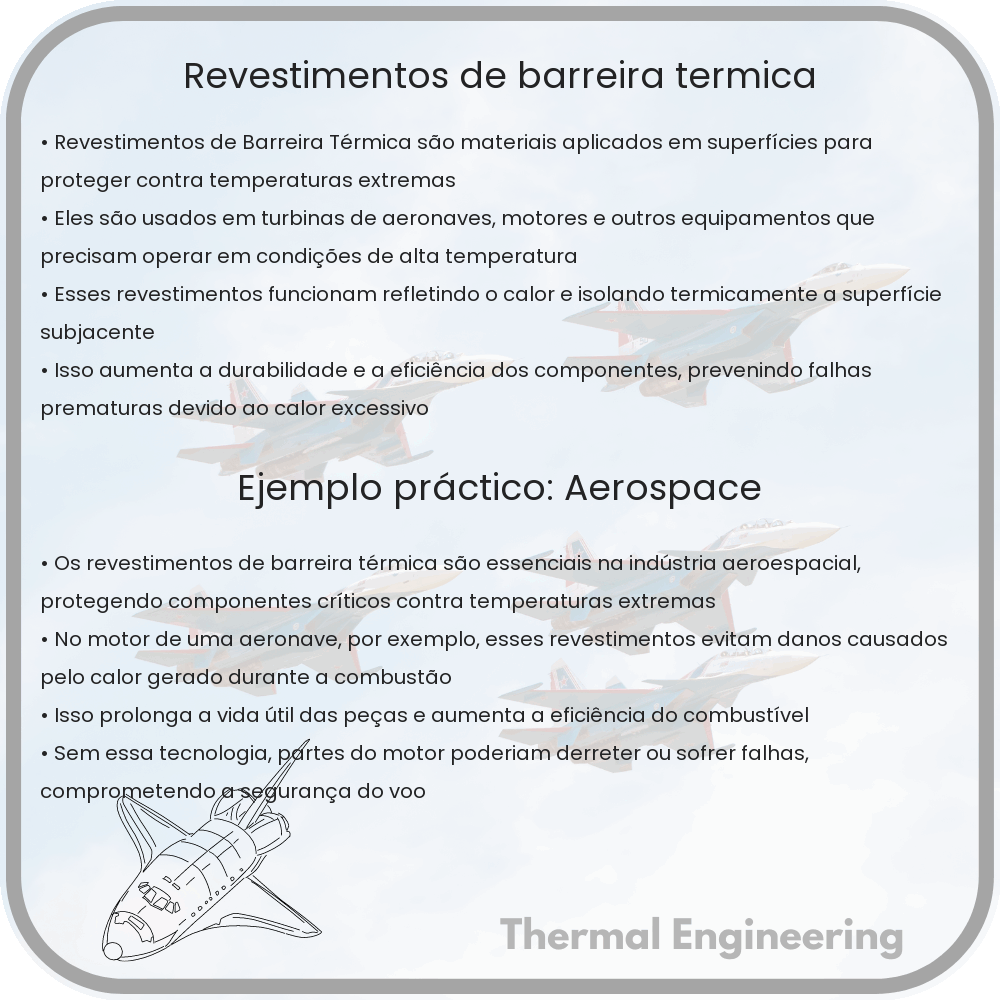 Revestimentos de Barreira Térmica