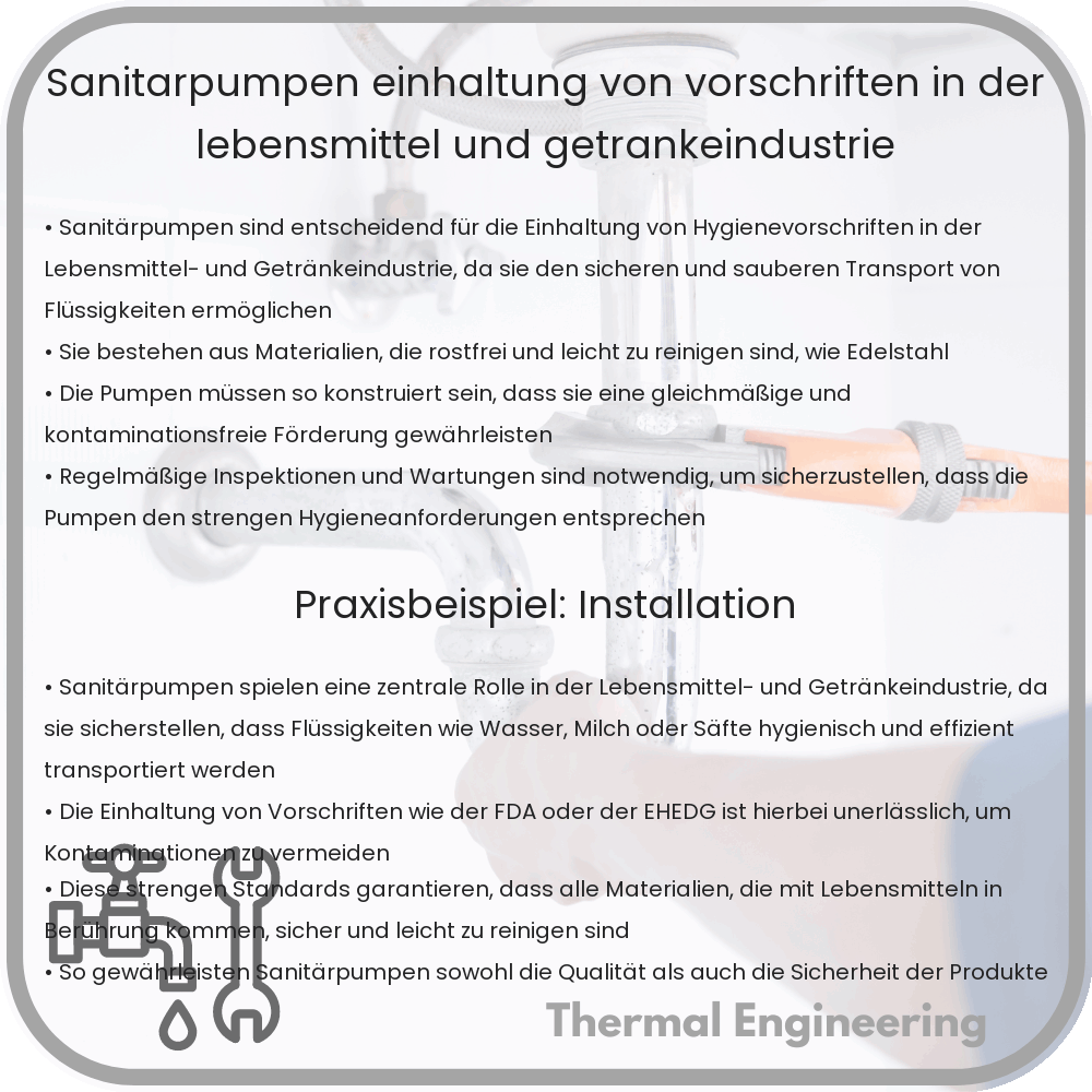 Sanitärpumpen | Einhaltung von Vorschriften in der Lebensmittel- und Getränkeindustrie