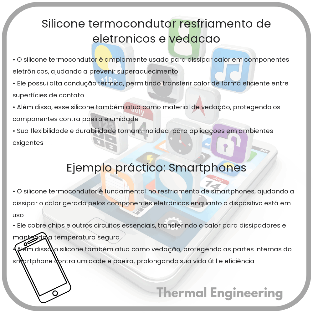 Silicone Termocondutor | Resfriamento de Eletrônicos e Vedação