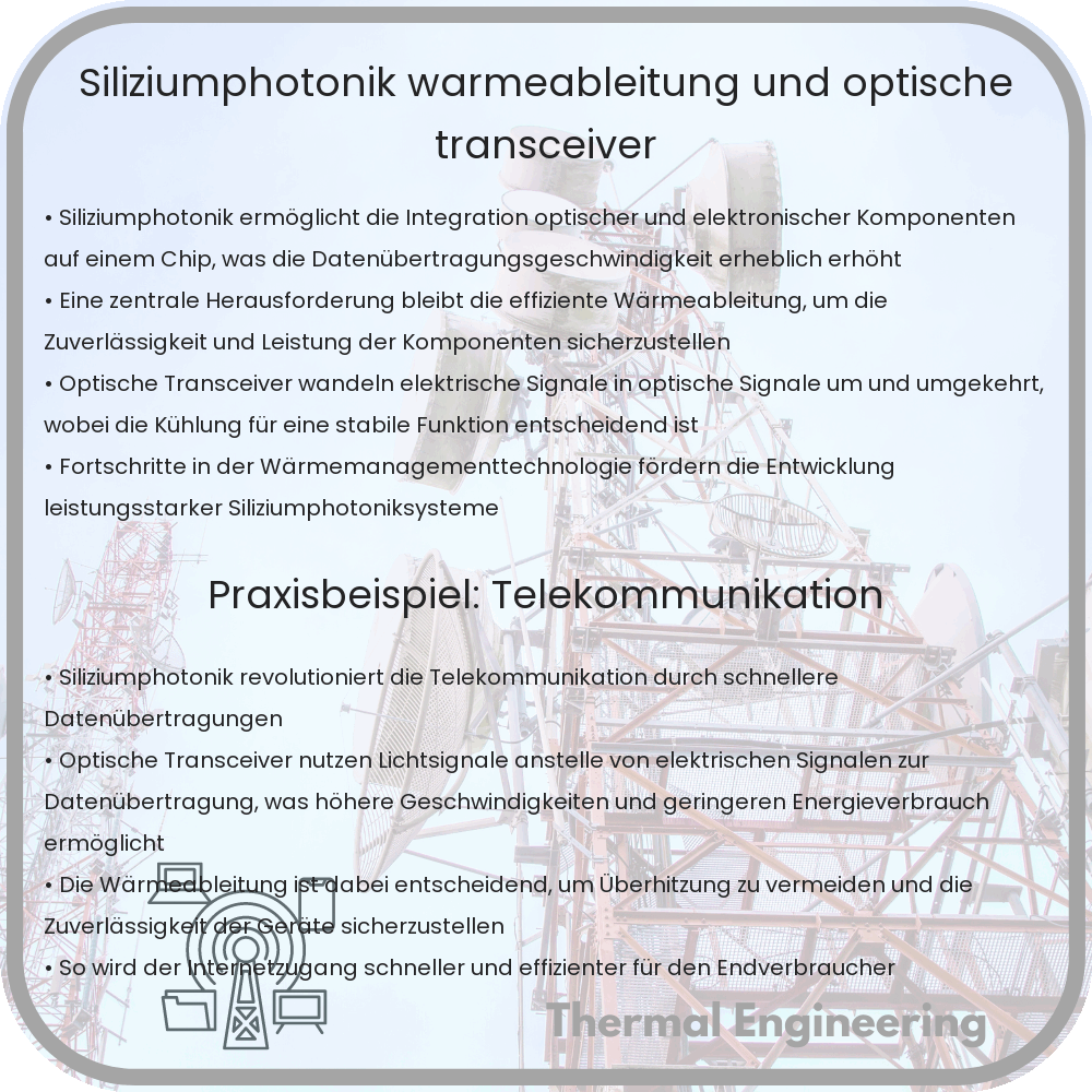 Siliziumphotonik | Wärmeableitung und optische Transceiver
