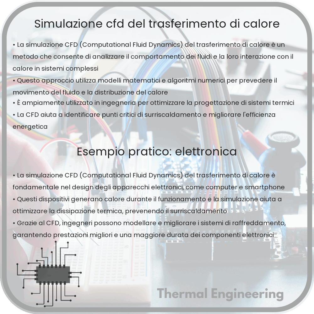 Simulazione CFD del trasferimento di calore
