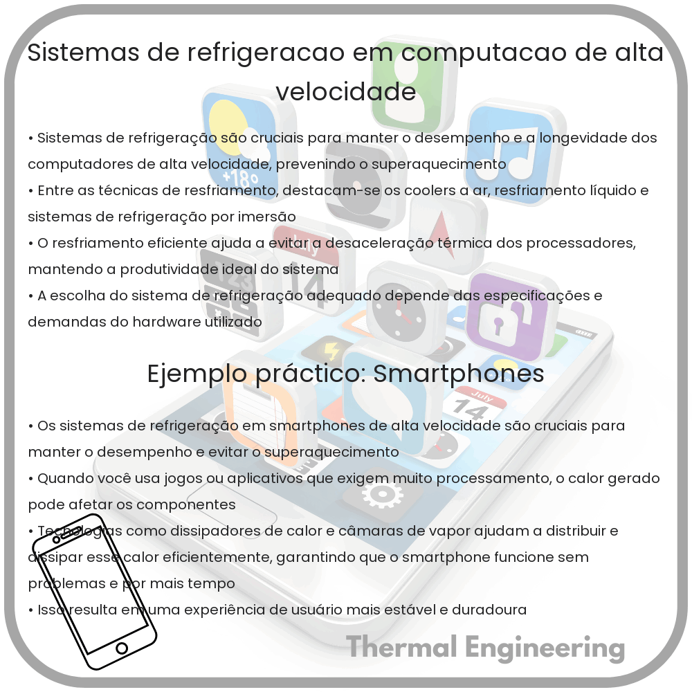 Sistemas de Refrigeração em Computação de Alta Velocidade