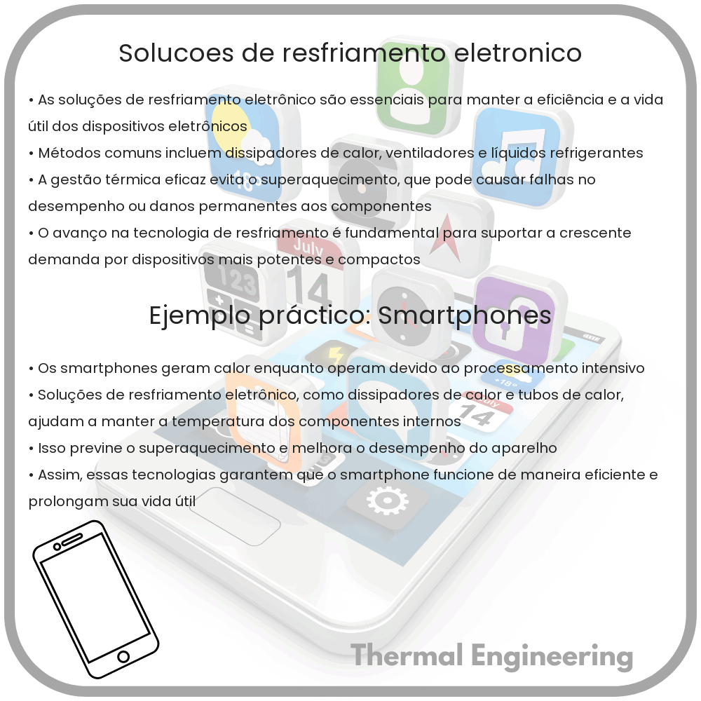 Soluções de resfriamento eletrônico