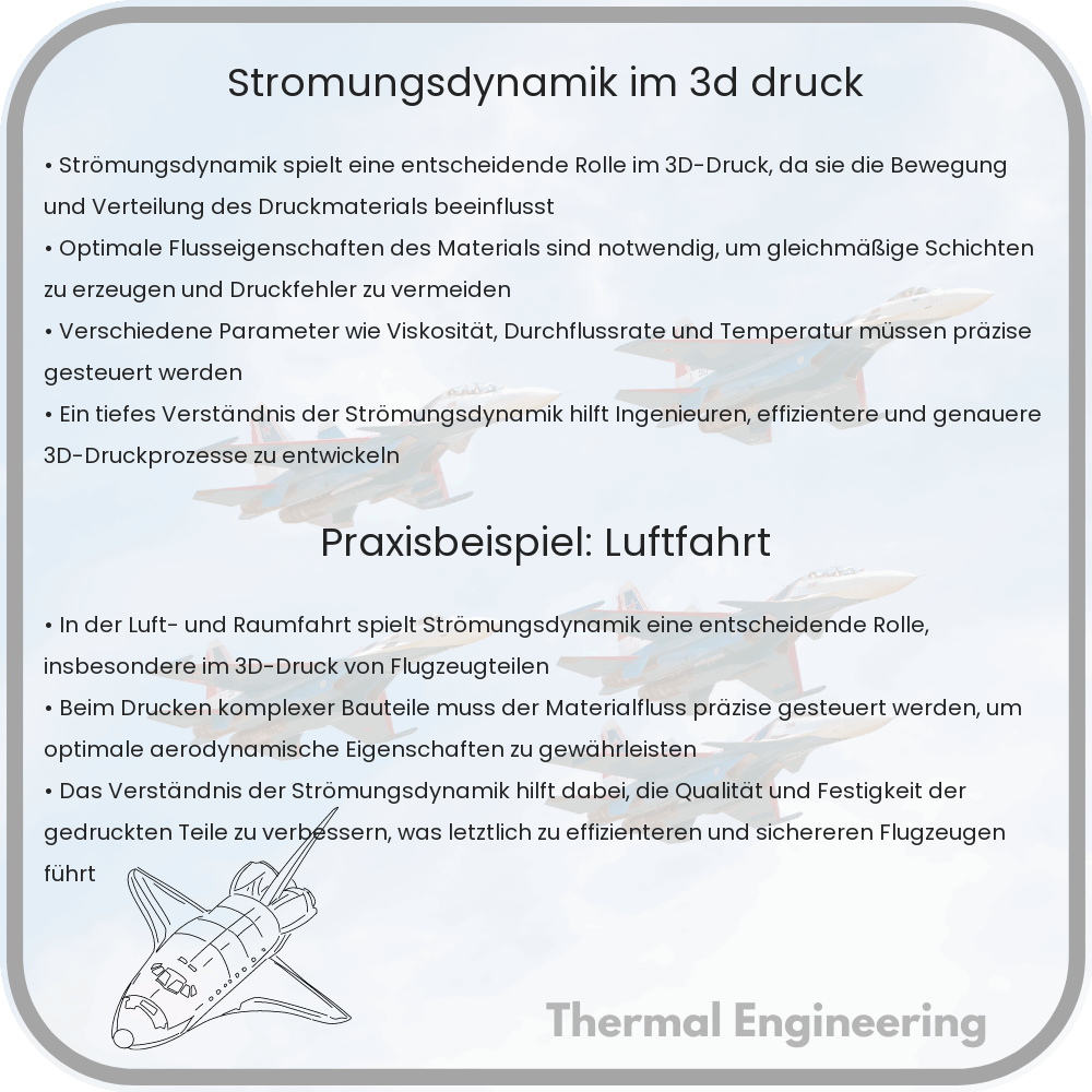 Strömungsdynamik im 3D-Druck