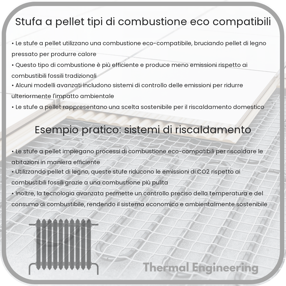Stufa a Pellet: Tipi di Combustione Eco-Compatibili