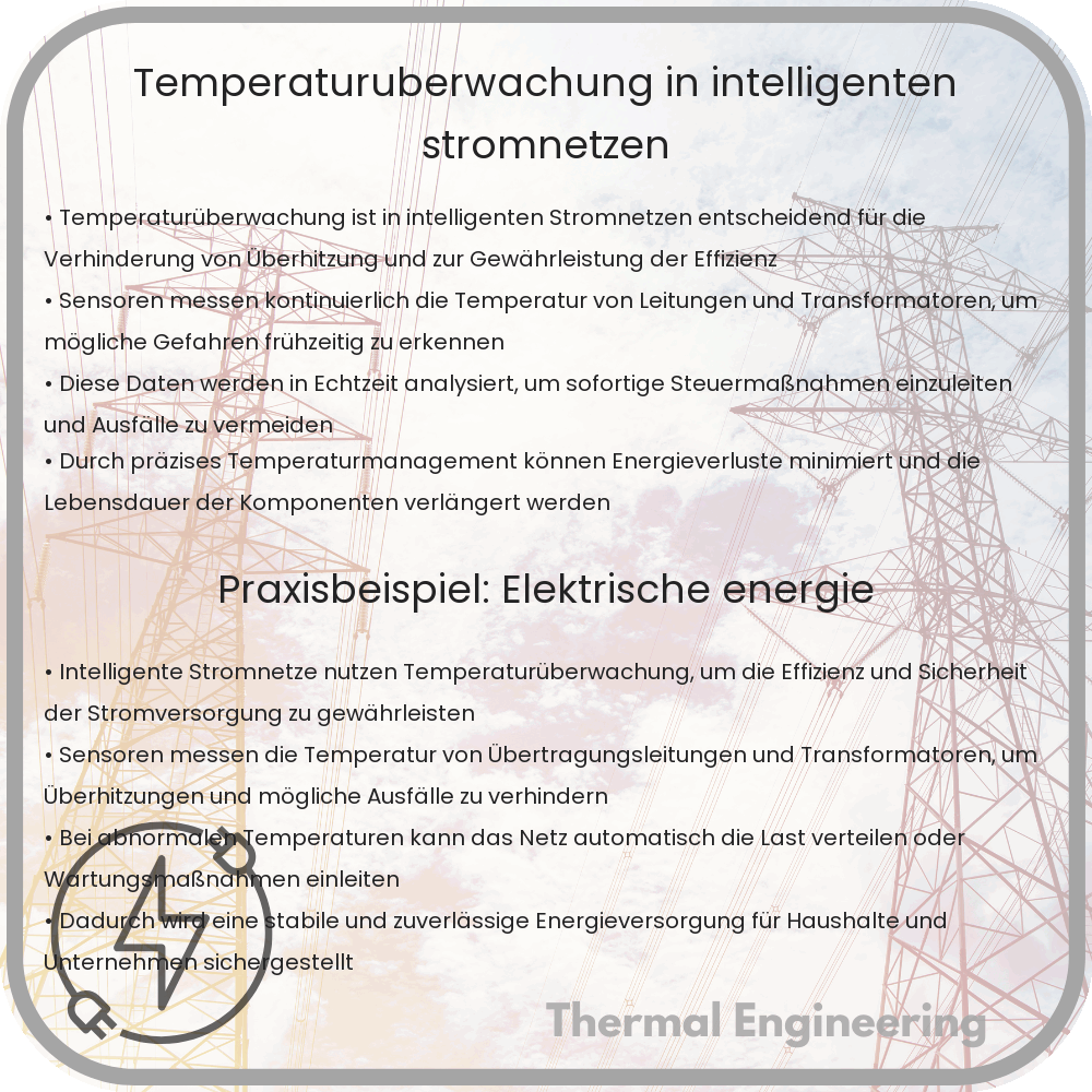 Temperaturüberwachung in intelligenten Stromnetzen