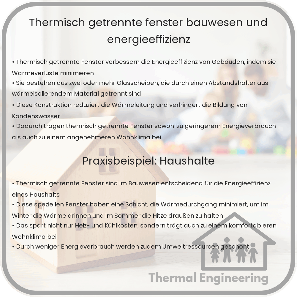 Thermisch Getrennte Fenster | Bauwesen und Energieeffizienz