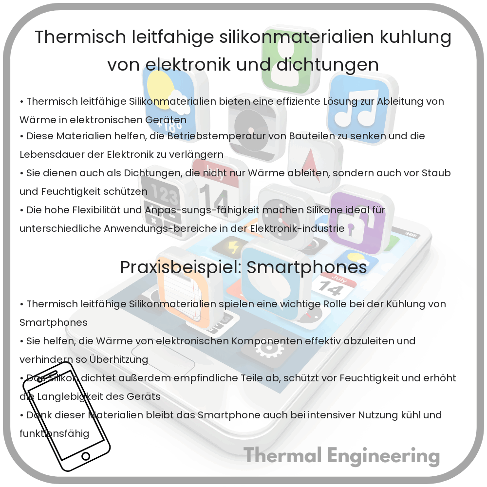 Thermisch leitfähige Silikonmaterialien | Kühlung von Elektronik und Dichtungen