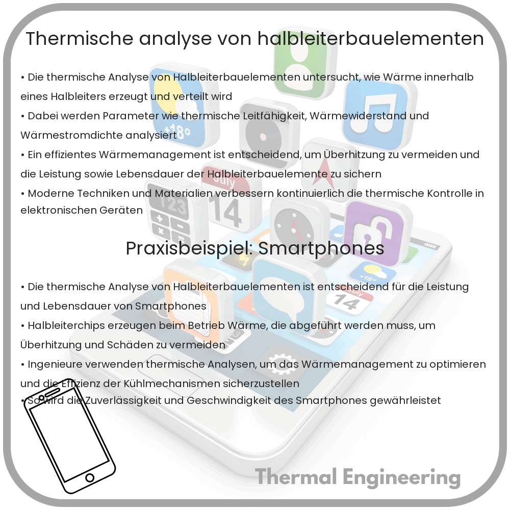 Thermische Analyse von Halbleiterbauelementen
