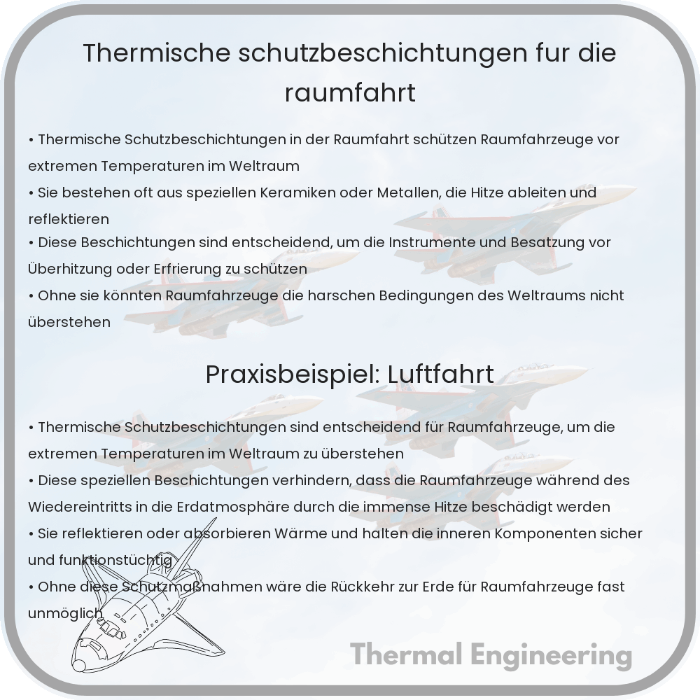 Thermische Schutzbeschichtungen für die Raumfahrt