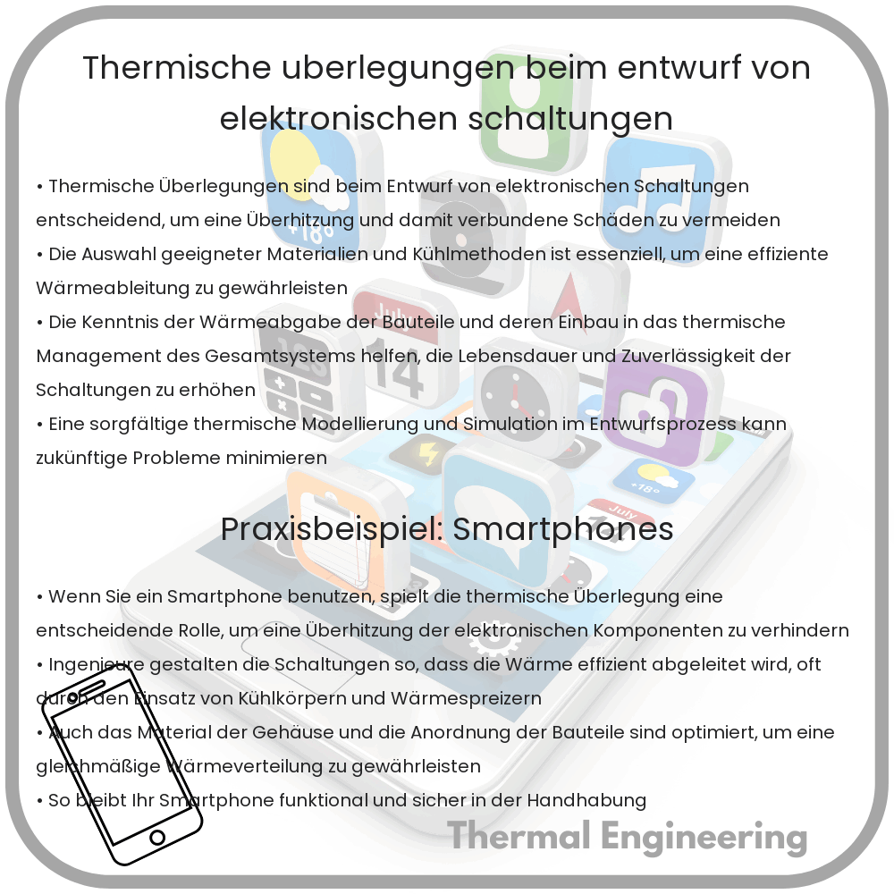 Thermische Überlegungen beim Entwurf von elektronischen Schaltungen
