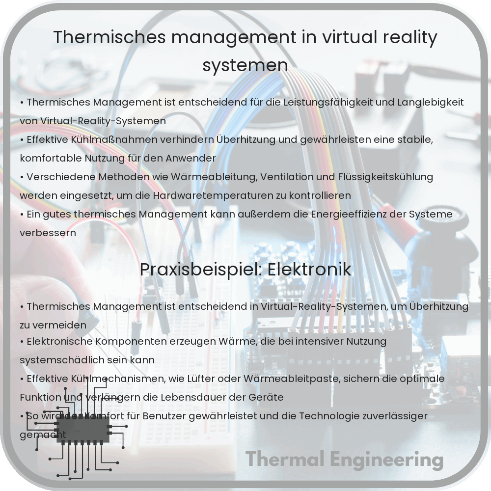 Thermisches Management in Virtual-Reality-Systemen
