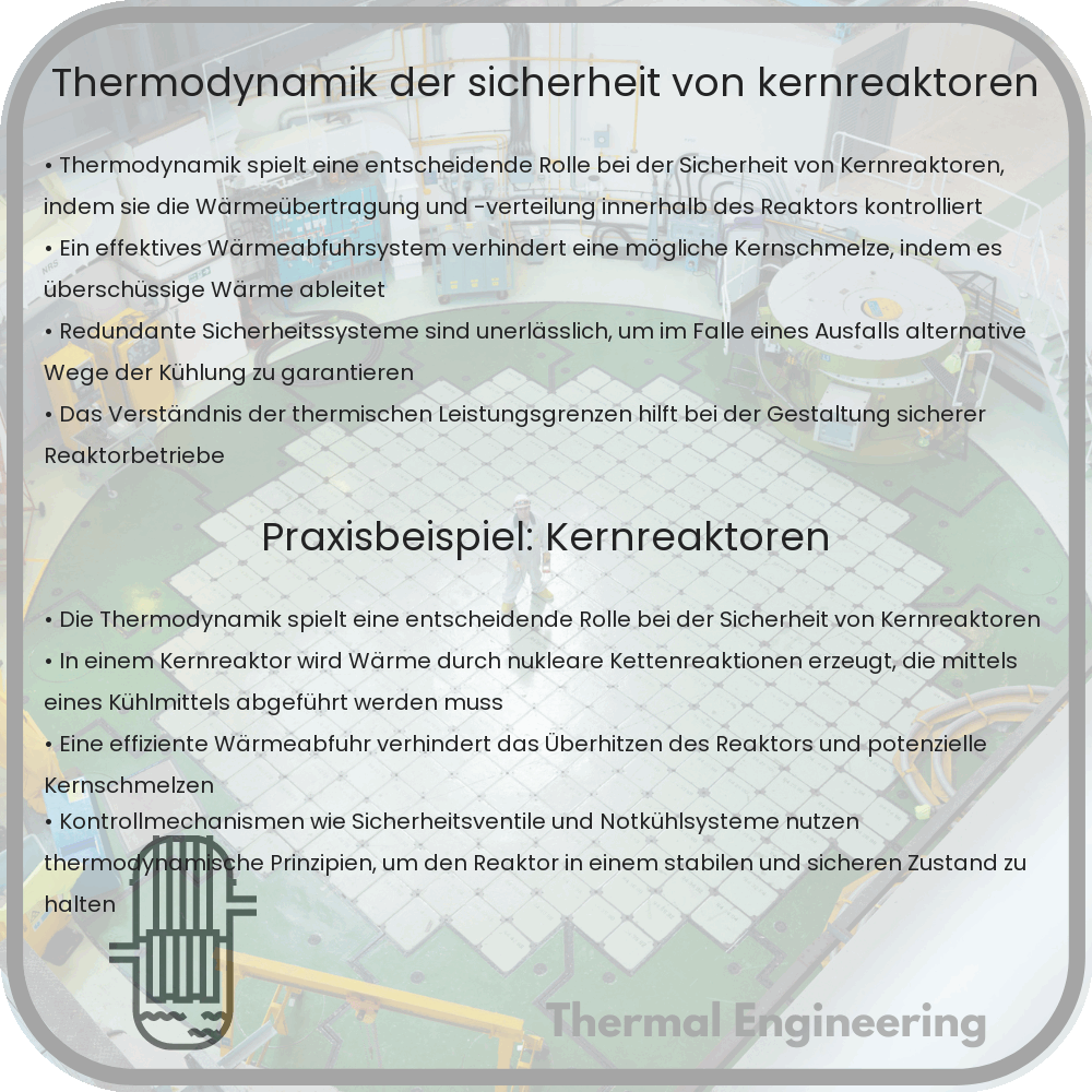 Thermodynamik der Sicherheit von Kernreaktoren