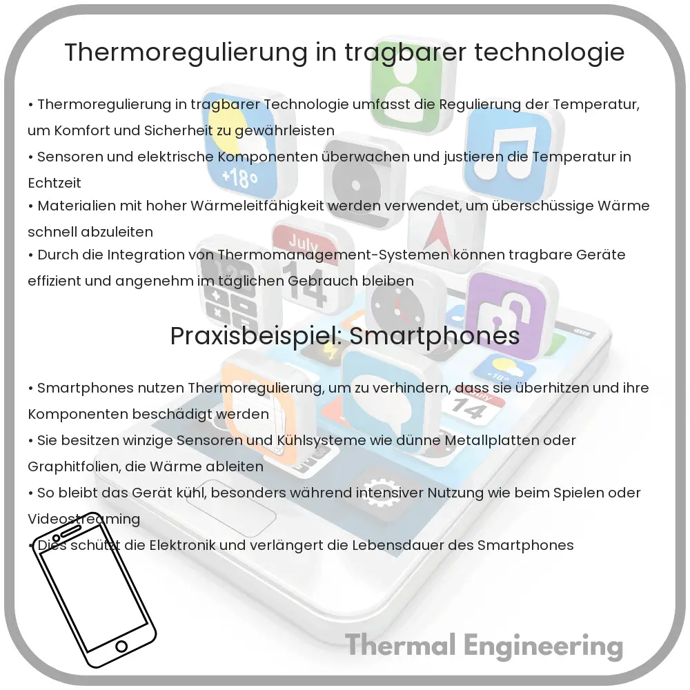 Thermoregulierung in tragbarer Technologie