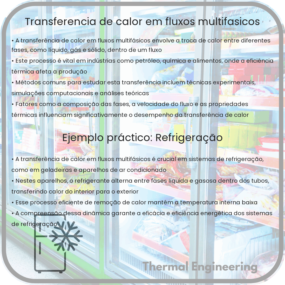 Transferência de Calor em Fluxos Multifásicos